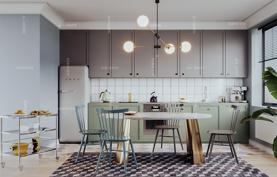 全铝橱柜效果图 全铝橱柜效果图